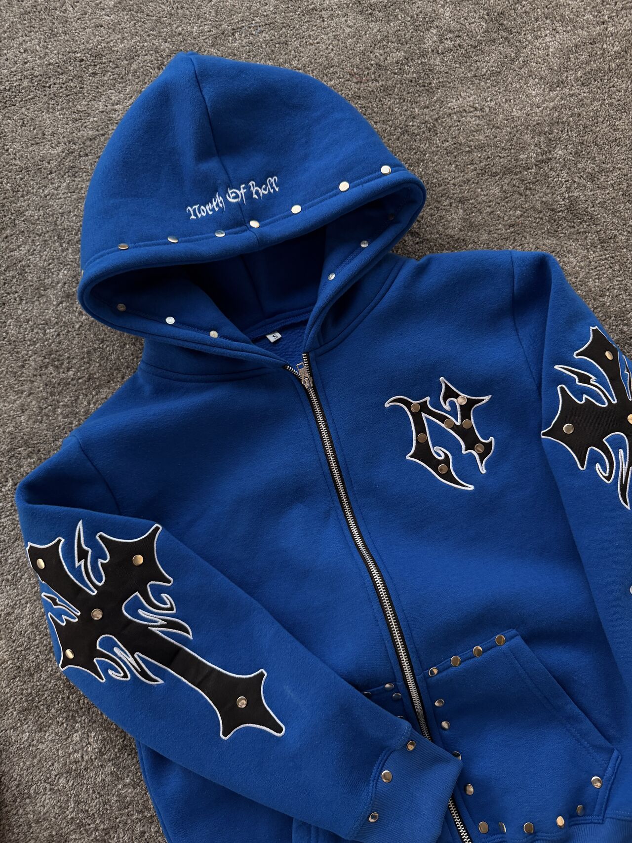 CUSTOM APPLIQUE EMBRODERY TRACKSUIT MADE FOR OUR USA CUSTOMER 🇺🇲
