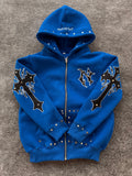 CUSTOM APPLIQUE EMBRODERY TRACKSUIT MADE FOR OUR USA CUSTOMER 🇺🇲