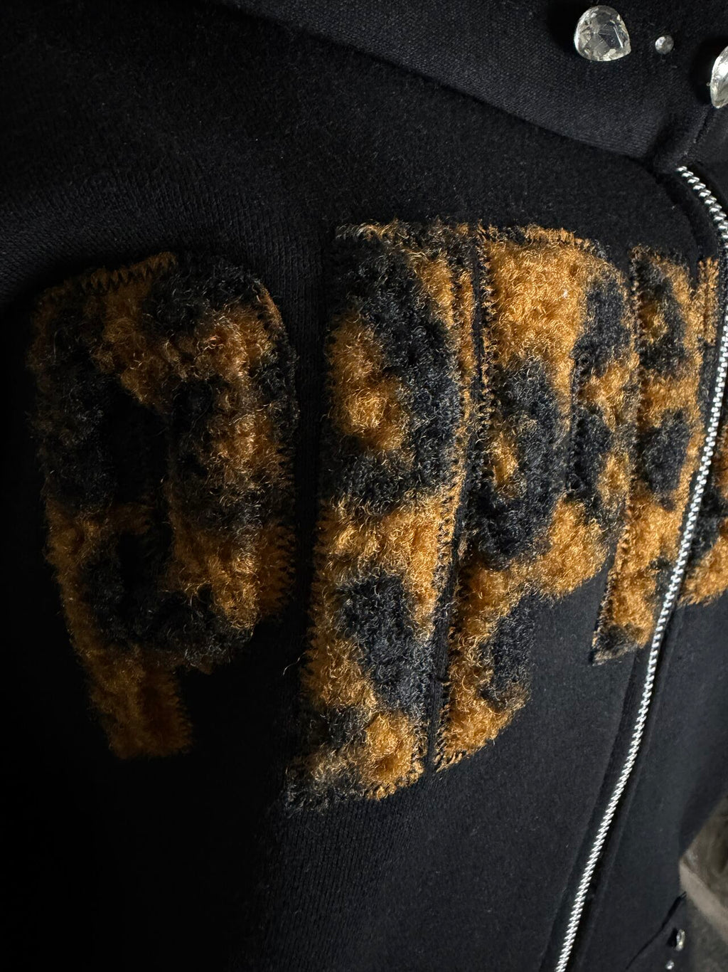 CUSTOM CHEETAH EMBRODERY HOODIE MADE FOR OUR USA CUSTOMER 🇺🇲