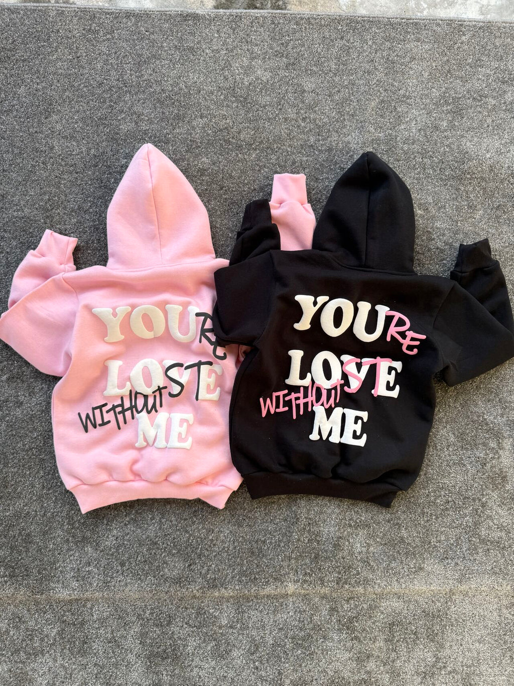 CUSTOM PUFF PRINTED HOODIE MADE FOR OUR USA CUSTOMER 🇺🇲