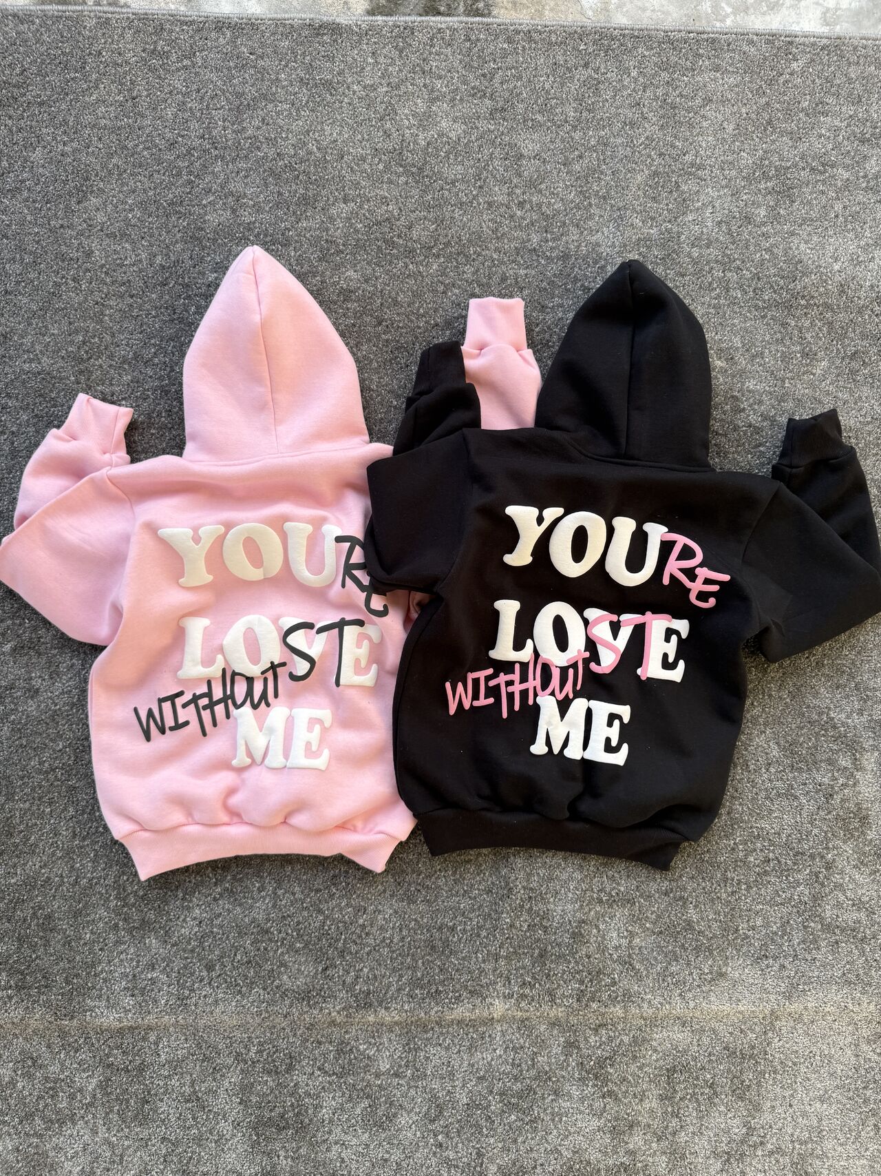 CUSTOM PUFF PRINTED HOODIE MADE FOR OUR USA CUSTOMER 🇺🇲