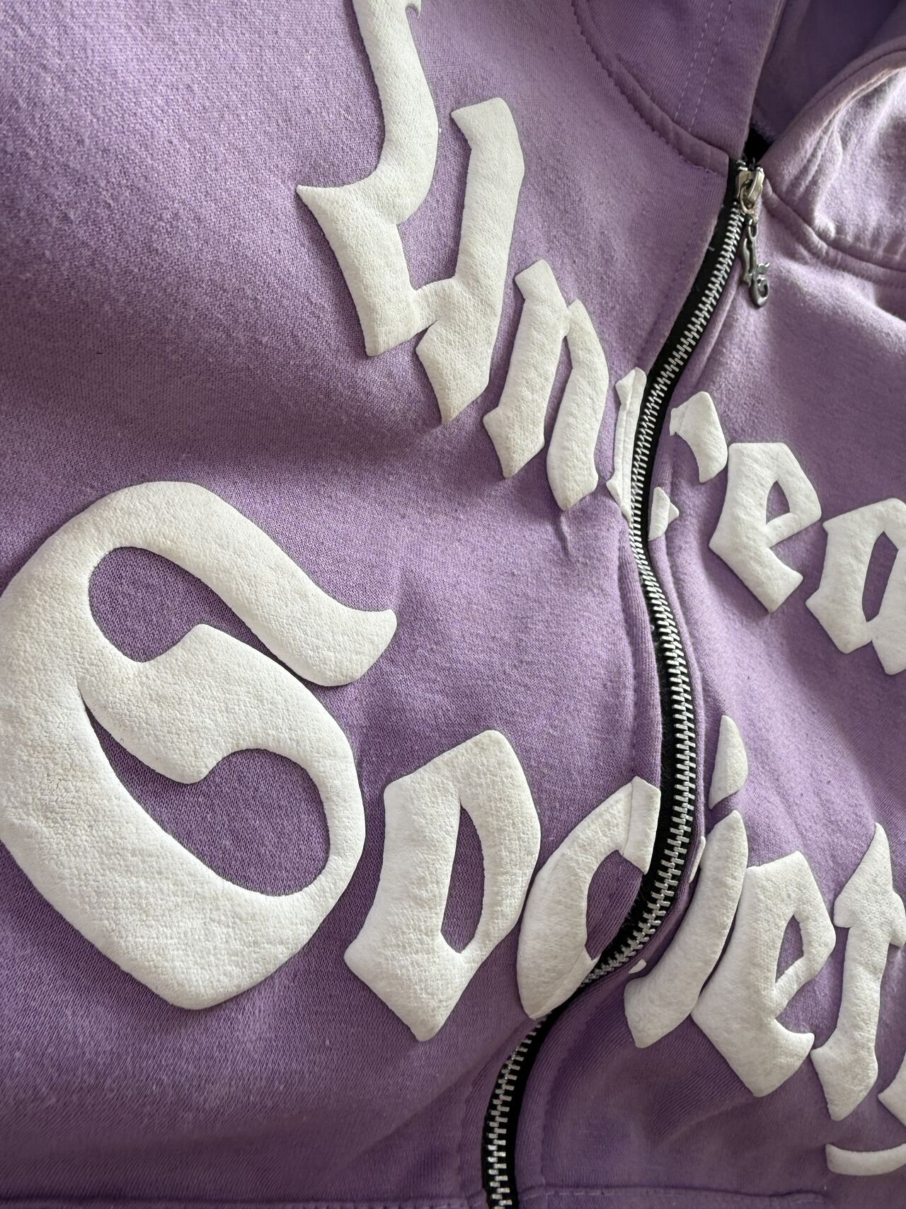 CUSTOM PUFF PRINTED HOODIE MADE FOR OUR USA CUSTOMER 🇺🇲