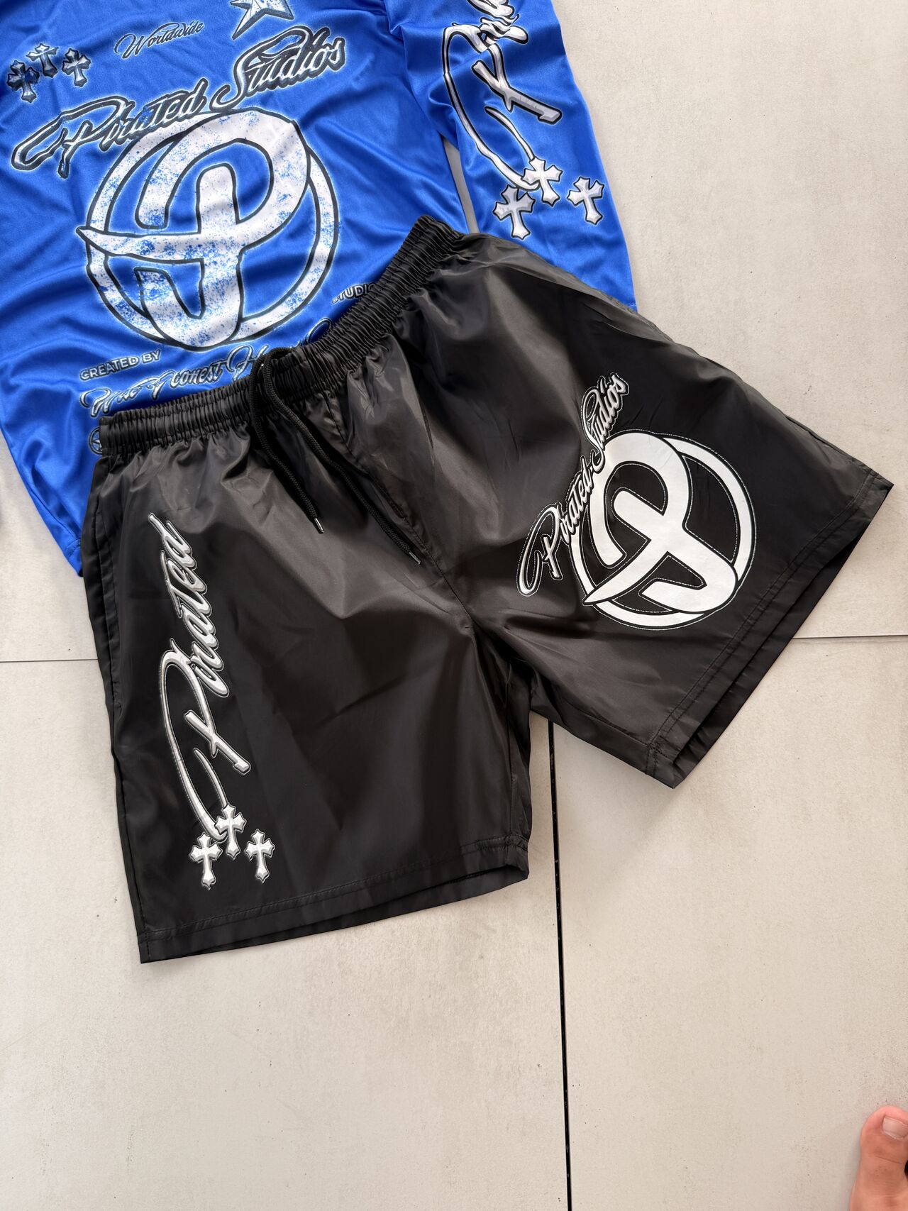 CUSTOM SUBLIMATION SHIRT WITH NYLON SHORT MADE FOR OUR USA CUSTOMER 🇺🇲