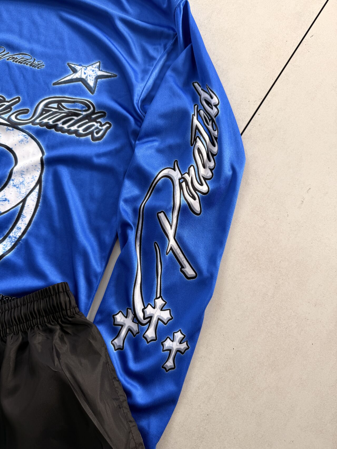 CUSTOM SUBLIMATION SHIRT WITH NYLON SHORT MADE FOR OUR USA CUSTOMER 🇺🇲