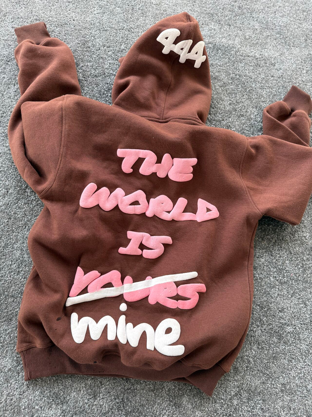 CUSTOM PUFF PRINTED HOODIE MADE FOR OUR USA CUSTOMER 🇺🇲