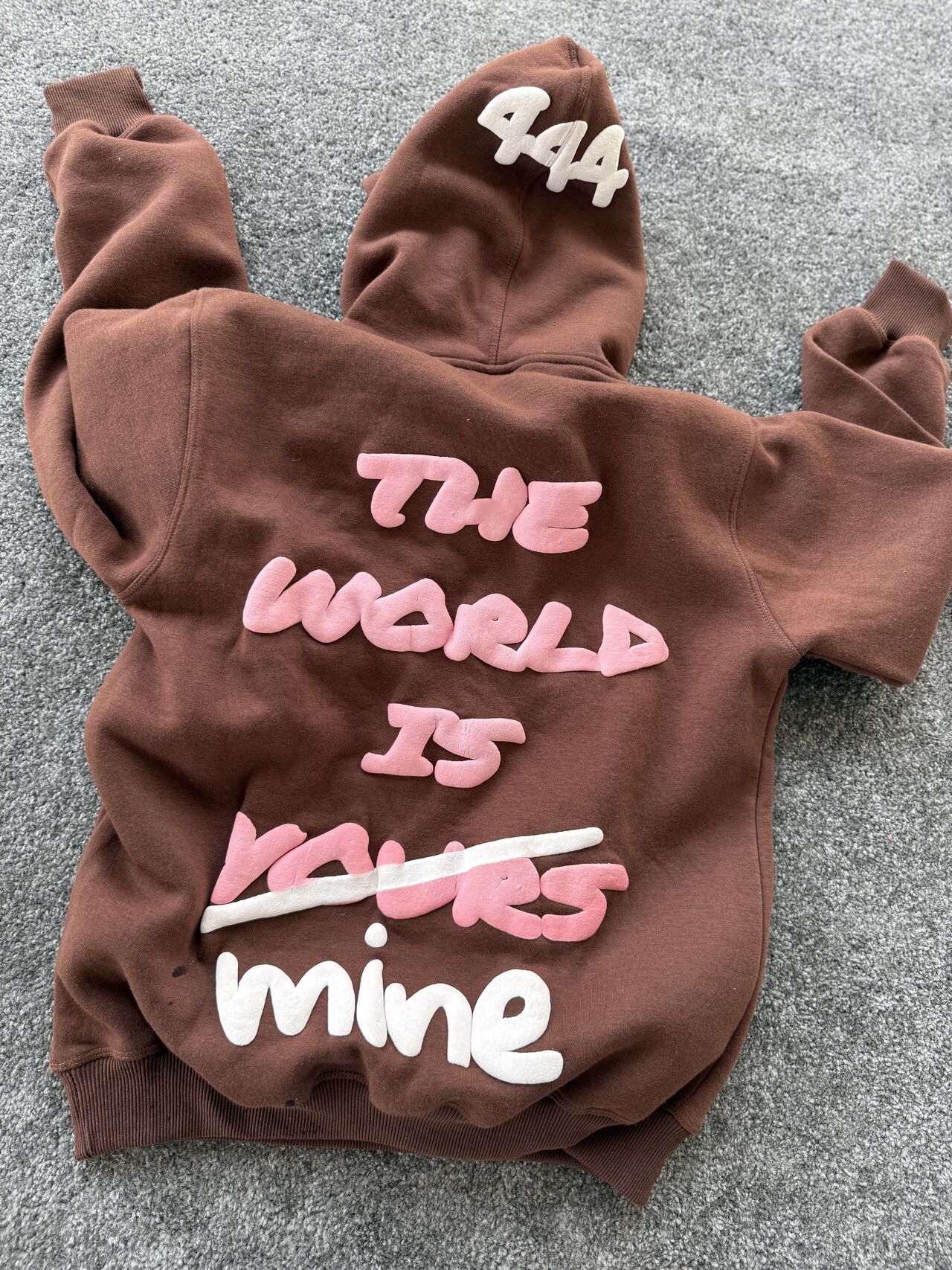 CUSTOM PUFF PRINTED HOODIE MADE FOR OUR USA CUSTOMER 🇺🇲