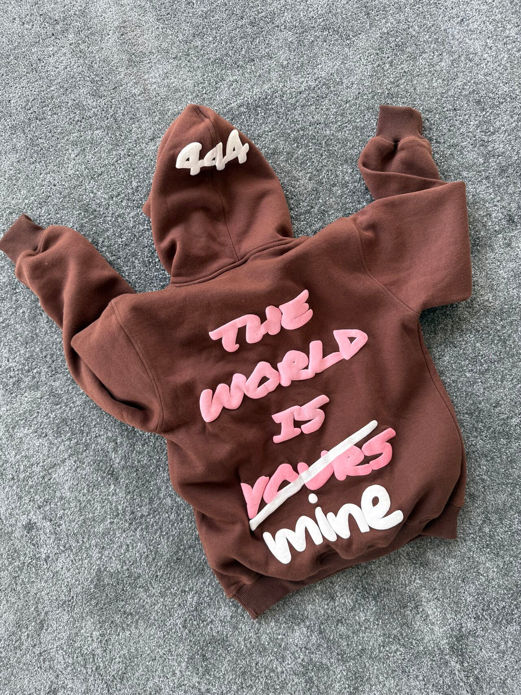 CUSTOM PUFF PRINTED HOODIE MADE FOR OUR USA CUSTOMER 🇺🇲