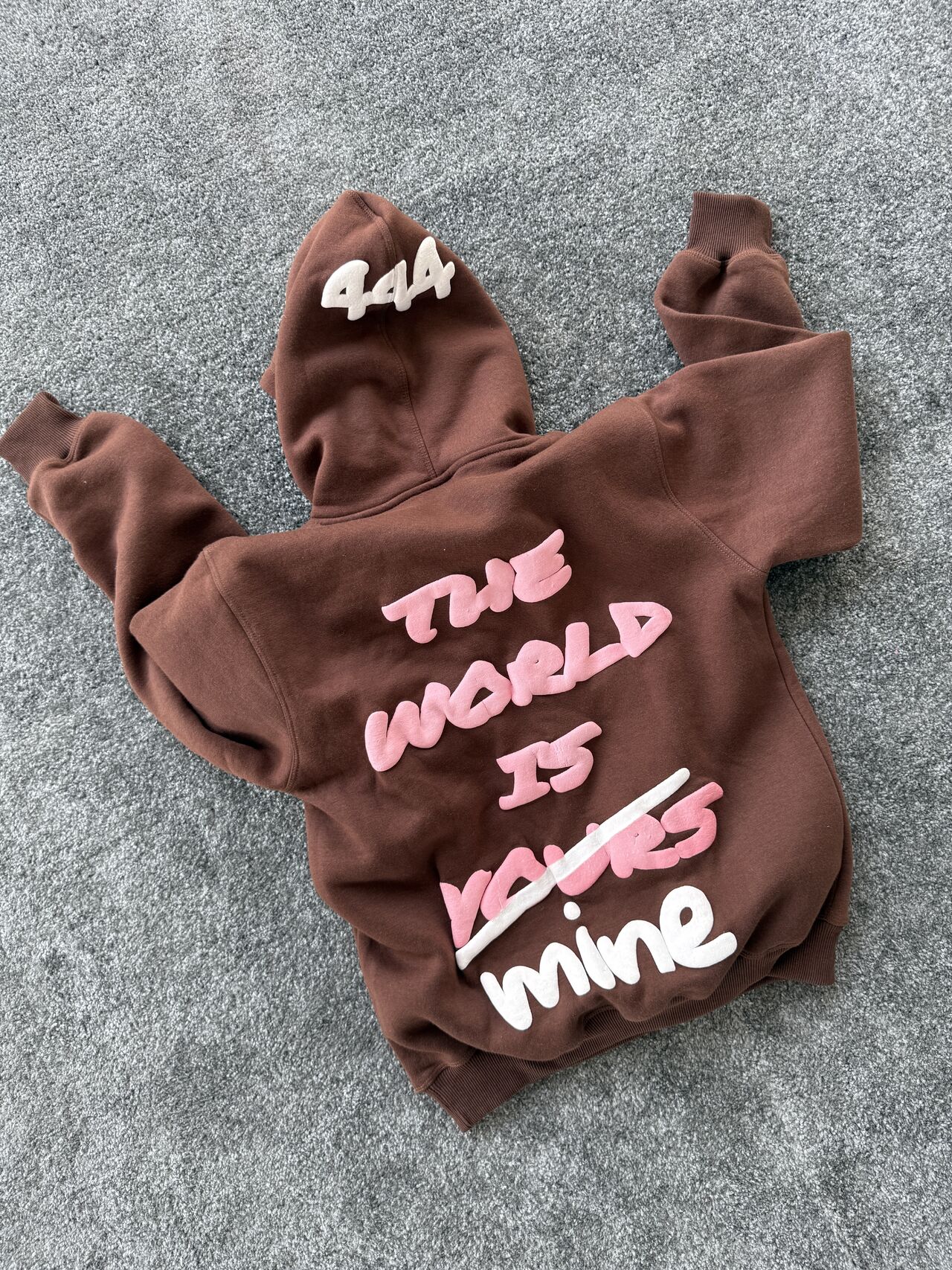 CUSTOM PUFF PRINTED HOODIE MADE FOR OUR USA CUSTOMER 🇺🇲