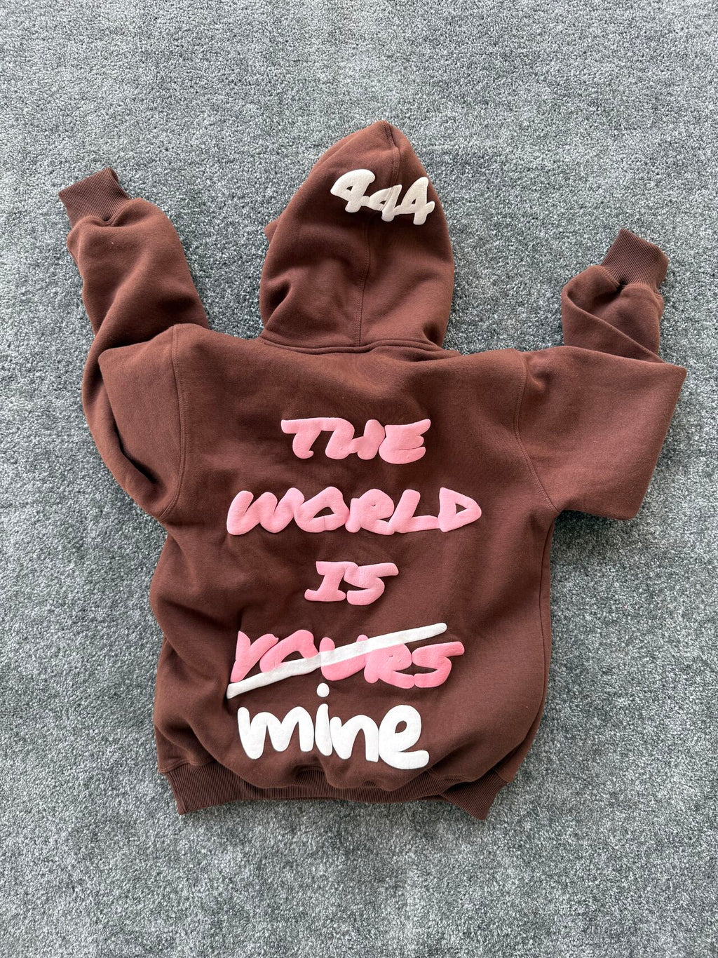 CUSTOM PUFF PRINTED HOODIE MADE FOR OUR USA CUSTOMER 🇺🇲