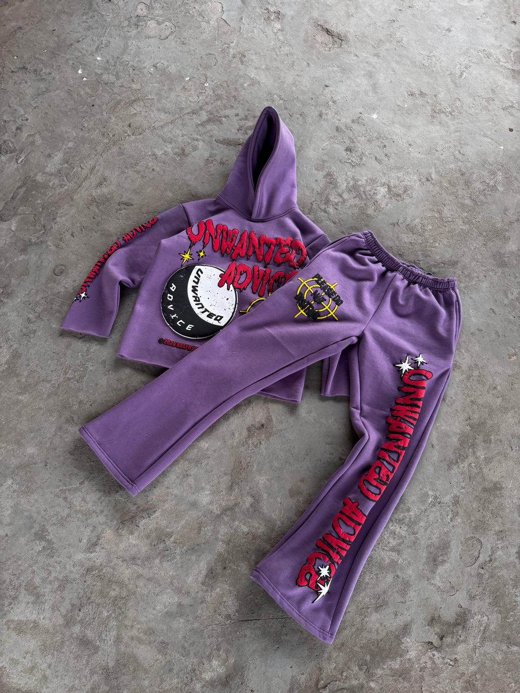 Custom Puff Printed Tracksuits Made for our Customer in USA🇺🇸
