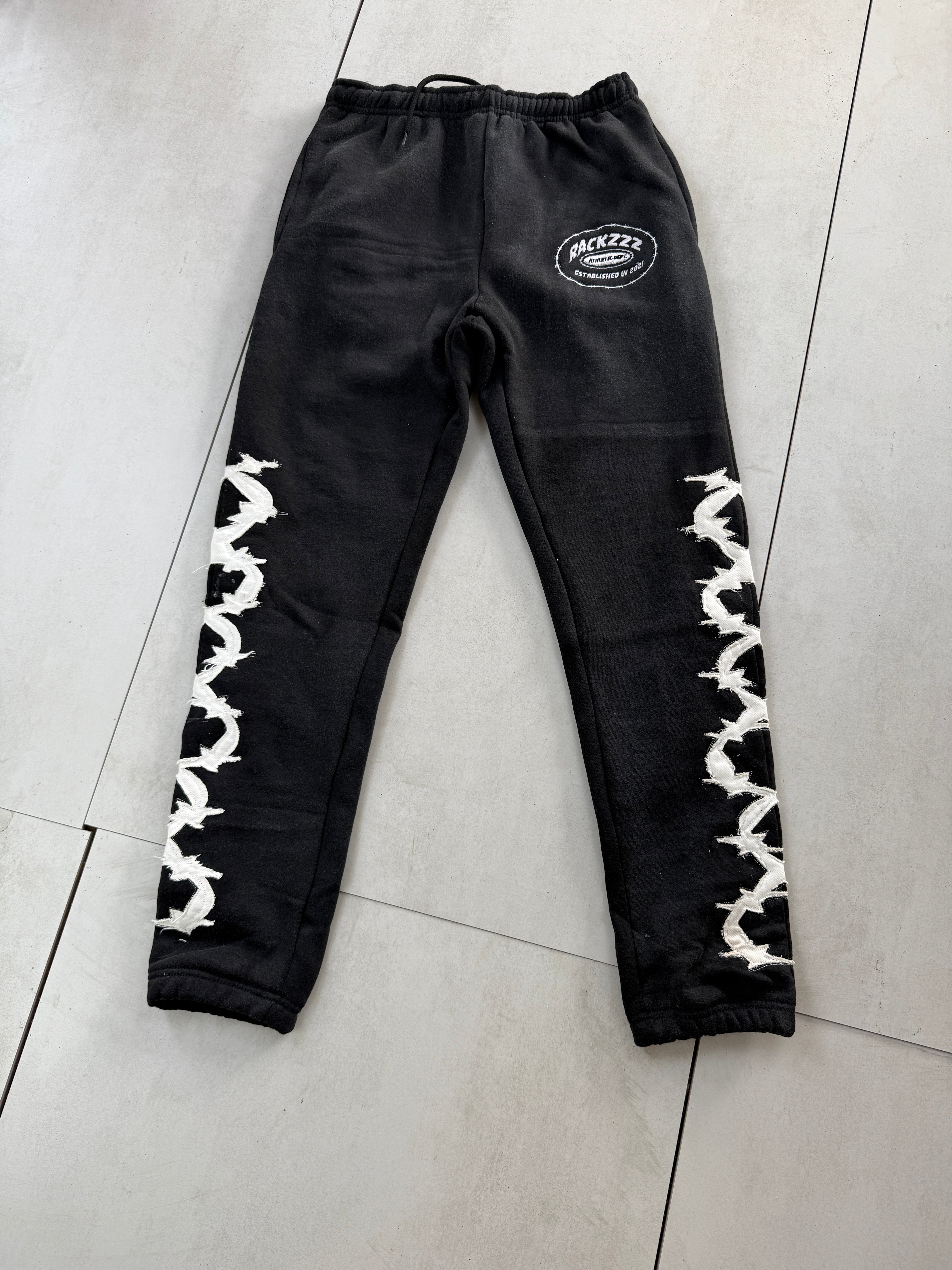 CUSTOM DISTRESS EMBRODERY TRACKSUIT MADE FOR OUR USA CUSTOMER 🇺🇲