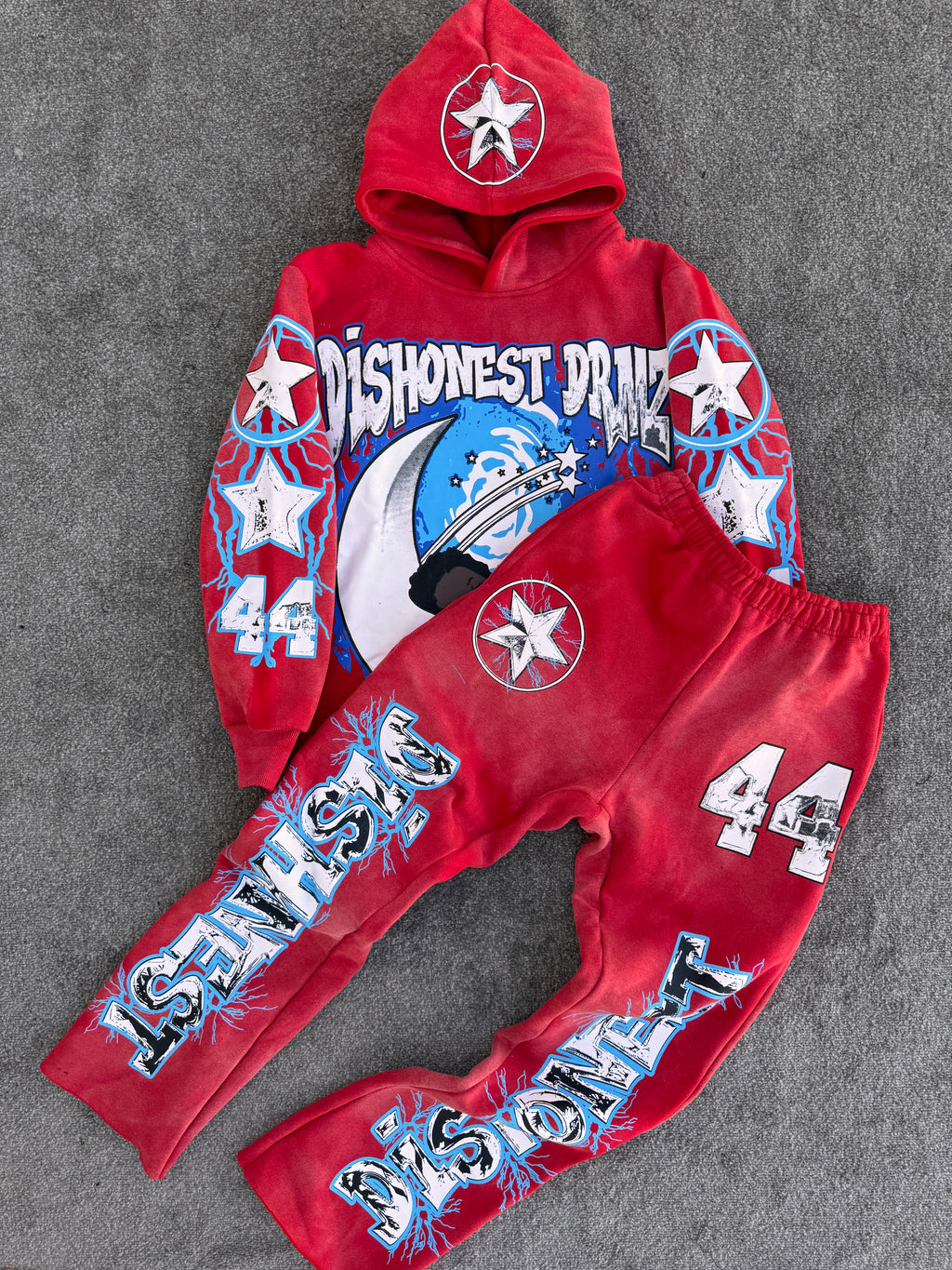 CUSTOM SCREENPRINTED TRACKSUIT MADE FOR OUR USA CUSTOMER 🇺🇲