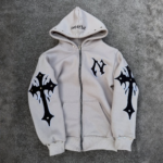 Stud Embroidery Tracksuit