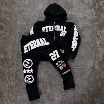 Custom Puff Printed Tracksuit