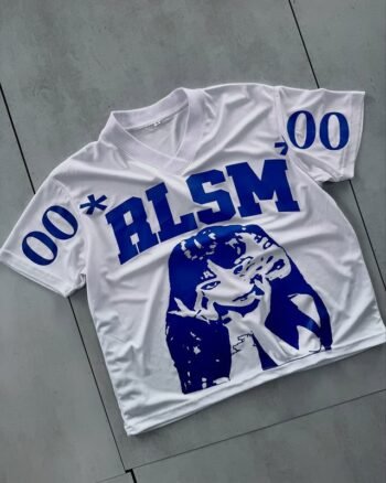 Printed Mesh Jersey