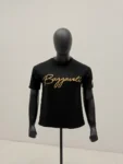Regular Fit T-Shirt with Puff Printing & Embroidery