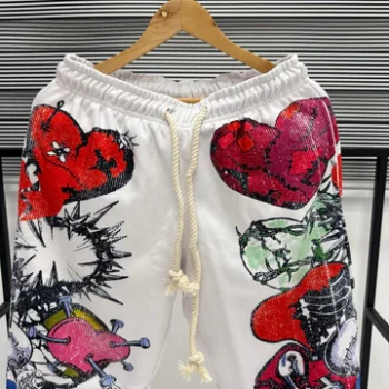 Baggy Sweat Pant with DTG Printing